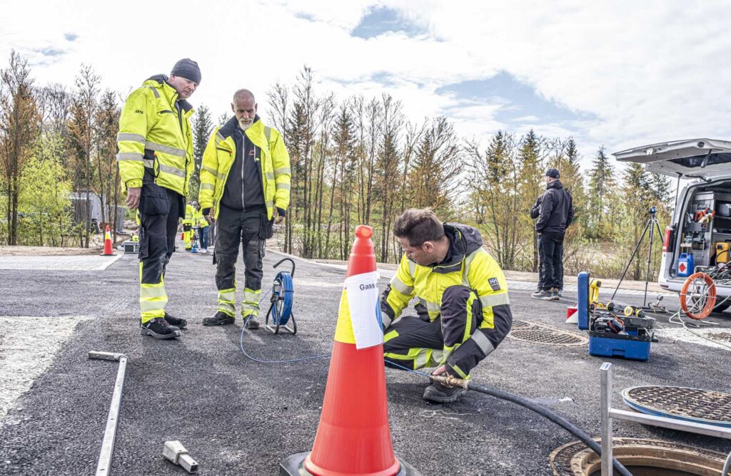 RIN kurs lekkasjesøk deltakere